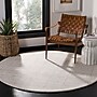Safavieh Abstract Collection 8' Round Indoor Area Rug, Tufted, Ivory/Beige (ABT141D-8R)~#|#~7F1CE349-E5FF-4B5B-A025C235A12BE667_sc7
