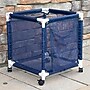 Pool Bins Pool Storage Organizer Mesh Rolling Pool Equipment Bin, 3.2-cu. ft., Blue (PBFT-1501)~#|#~7F2A5D1D-0653-4AF5-87FFD24750B0892C_sc7