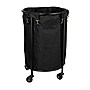 Household Essentials 64-Gallon Rolling Hamper, Plastic, Black (HE1145)~#|#~7F2DA45C-C6FE-4AAD-B96845F8FD9679B4_sc7