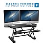 Mount-It! 49"W Electric Adjustable Standing Desk Converter with USB Charging Port, Black (MI-7962)~#|#~7F2E7501-BB34-4E17-B26BF92EABC0959A_sc7