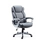 Staples Mcallum Fixed Ergonomic Faux Leather Swivel Managers Chair, Gray (58066-CC)~#|#~7F651A8B-BBC4-4F26-9DC113DF5ABE1B5B_sc7