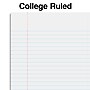 Staples Premium 1-Subject Notebook, 8.5" x 11", College Ruled, 100 Sheets, Brown (TR52121)~#|#~7F7DCE1B-ED69-419C-BFEB01B28B699E7B_sc7