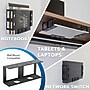 Mount-It! Under Desk Laptop Holder, Fits Laptops, Tablets, and More, Black (MI-7158)~#|#~7F8104EE-6A21-46AE-A3B5C94057EB554C_sc7