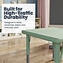 Flash Furniture Wren Square Activity Table, 24" x 24", Height Adjustable, Sage (YUYCX0022SQRSGE)~#|#~7F8250EF-84F1-4A62-96DD3AF090E40039_sc7