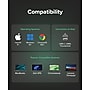 Plugable 7-in-1 USB-C Universal Hub, 100W Charging, Silver (USBC-7IN1)~#|#~7F82B373-6AB5-49BA-959419BFD783093F_sc7
