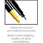 BIC Intensity Dual Tip Highlighter, Medium & Broad Point, Assorted Ink, 6/Pack (HLPDT6-AST)~#|#~7F8472B1-A19D-41B6-BF887540050603FB_sc7