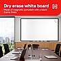 TRU RED™ Magnetic Steel Dry Erase Board, Black Frame, 5' x 3' (TR61182)~#|#~7F9E3C44-1F4A-4054-92D59C4D17E7BEDE_sc7