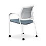 HON Ignition Fabric/Mesh Multipurpose Stacking Chair, Carolina/Designer White (HIGS6.F.H.IF.HAML21.PK7)~#|#~7FA30392-5CB8-45D7-A00940E44FB5434A_sc7
