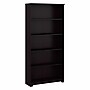 Bush Furniture Cabot 66"H 5-Shelf Bookcase with Adjustable Shelves, Espresso Oak (WC31866)~#|#~7FAE862D-CCA1-4DFA-801C89CB9FE4EE9D_sc7