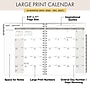 2027 Excello Brands Essential Pro Planner 8.5" x 11" Calendar Year Weekly & Monthly, Hardcover, Small Navy Floral~#|#~7FBD0FB5-95B1-48DA-9ED98A0BE62AB07E_sc7