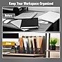 Mind Reader 5-Compartment Metal File Organizer, Black (JMAG5C-BLK)~#|#~80043BE0-14E3-4CC3-84A63EEFD3311FA1_sc7