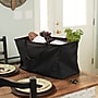 Household Essentials Krush 13" Rectangular Canvas Utility Tote with Handles, Black (HH2212-1)~#|#~801E5FAE-537F-4632-BB62F1777E9DB35E_sc7