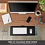 Mount-It! Adjustable Under Desk Keyboard Tray and Mouse Platform, Black (MI-7138)~#|#~80231BB6-8AD1-45EE-9976593538A4214B_sc7
