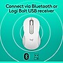 Logitech Signature M650 Wireless Ergonomic Optical Mouse, Off-White (910-006252)~#|#~80336320-6635-48FA-B95A12DC8C0FCADF_sc7