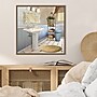 Amanti Art Sundance Bath II by Elizabeth Medley Framed Canvas Wall Art Print, 22" x 22" (A42678299390)~#|#~803BFCCB-D414-42D9-92F8D348D68BC221_sc7
