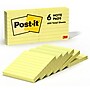 Post-it Notes, 3" x 3", Canary Collection, Lined, 100 Sheet/Pad, 6 Pads/Pack (630-6PK)~#|#~803F324D-AF65-43EF-A56D2D7AB0E212F0_sc7