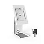 Mount-It! Adjustable Anti-Theft Tablet Kiosk with Printer Shelf, White (MI-3883W_G10)~#|#~80414A16-3CF7-442B-99F50BA2686B58EE_sc7