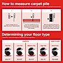 Staples Carpet Chair Mat with Lip, 36" x 48", Designed for Low-Pile Carpet, Clear Polycarbonate (ST63680)~#|#~80625B75-B18A-4C50-89851E86A7861134_sc7