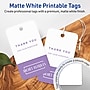 Avery 3-1/2" Blank Price & Merchandise Tags, White, 200/Pack (95323-MWT25)~#|#~806492A6-456C-40F1-B835DE35F1F10C0A_sc7