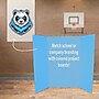 Flipside Tri-Fold Presentation Board, 36" x 48", Corrugated, Sky Blue, 24/Carton (30066-24)~#|#~806BC5A7-9A92-405F-9967644347C817F9_sc7