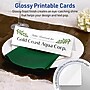 Avery Integrated Cards, 2.5" x 8.5", Glossy White, 50/Pack (95329)~#|#~807CFAFD-E8C9-4AFE-8D65949499D10213_sc7