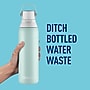 Brita Stainless Steel Filtered Water Bottle, 20 oz., Glacier (36448)~#|#~8085E128-B534-4476-8BC270C427DD03A0_sc7