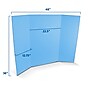 Flipside Corrugated Project Board, 3' x 4', Sky Blue, 24/Carton (30066-24)~#|#~80B1B685-8744-47C6-8D33C66031EE7E45_sc7