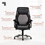 Sharper Image S-600 Active Lumbar Heated Ergonomic Bonded Leather Swivel Executive Massage Chair, Black (60098-BLK)~#|#~80B23EFC-6CB2-4111-A03D0BD54B855A19_sc7