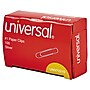Universal Smooth Finish Paper Clips, Silver, No. 1 Size, 100/Bx~#|#~80DD9E34-D5EF-4E80-AB1AA5DCA01A9A6A_sc7
