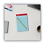 Universal Fashion Color Perforated Top Blue Writing Pad, 5" x 8", Wide Ruled, 50 Sheets/Pd, 12/Pk~#|#~80E0EC5F-D226-4812-A0C146D33CBE0FA6_sc7