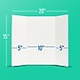 Flipside Corrugated Project Board, 15" x 20", White, 48/Carton (30012-48)~#|#~80EFBCD4-A148-4813-8DB1498F71C832A4_sc7