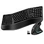 Delton KB200 & S12 Wireless Ergonomic Keyboard and Optical Mouse Combo, Black (DKMKITERG12-WB)~#|#~80FEA7C5-5325-4236-A8E9E5B6EA5FC0CB_sc7