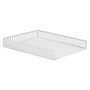 Mind Reader Metal Accessory Tray, White (TRAYSL-WHT)~#|#~81023A5E-C201-44A6-A8DA8881E48C21D7_sc7