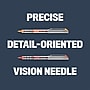 uni-ball Vision Needle Rollerball Pens, Fine Point, 0.7mm, Assorted Ink, 8/Pack (1734916)~#|#~81072F75-55B1-4F53-84648CE54F6095C8_sc7