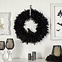 Nearly Natural Halloween Raven Feather Wreath, 30" (W1201)~#|#~8115EBE8-16BB-4C4B-9DA19E5852ACF815_sc7