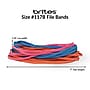 Alliance Brites #117B File Bands, 7" x 1/8", Assorted Colors, 50/Pack (07800)~#|#~8116A4BE-17AE-4C59-BE3F8D9FECC78340_sc7