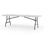 Staples 8' x 30" Heavy Duty Plastic Folding Table, White Granite (79233/54273)~#|#~8121BACB-81B2-4DF9-A395FFD56E774933_sc7