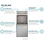 Elkay EZH2O 8GPH Surface Mounted Hands Free Bottle Filling Station, Stainless Steel (LZ8WSSSMC)~#|#~812811FC-29DE-41C0-87906CBCA1DFD21B_sc7