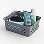 Iris Small Plastic Storage Baskets, Gray, 10/Pack (500164)~#|#~812DD2E4-7E8C-4DA0-B408ACA6050411CF_sc7