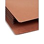 Smead Extra Wide 30% Recycled Reinforced File Pocket, 3" Expansion, Legal Size, Dark Brown/Redrope, 10/Box (74681)~#|#~813AB9EA-AACD-4D42-85D613F0A4844AF2_sc7