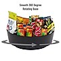 Mind Reader Plastic 4-Compartment Snack Carousel Organizer Snack Tray, Black (LAZSNACK-BLK)~#|#~8141B6F1-C2D9-4889-938CCA05A7A12083_sc7