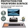 Fellowes Breyta Anti-Slip Polyester Desk Mat, 15.75" x 31.5", Gray (FEL100145426)~#|#~8148191B-6131-4FEA-AA98E4F26EB954DE_sc7