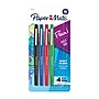 Paper Mate Flair Felt Pen, Medium Point, 0.7mm, Assorted Ink, 4 Pack (84044)~#|#~814F024D-9917-4FA7-BC0A73B09B63C34B_sc7