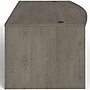 Lorell Prominence 2.0 72" W Bowfront Right-Pedestal Desk, Gray Elm Surface (LLRPD4272RSPGE)~#|#~81573A64-040B-4EAC-812F116EE6E58254_sc7