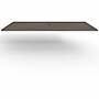 Lorell Prominence 2.0 98"W x 48"D Table Top, Laminate, Gray Elm (LLRPRC4896GE)~#|#~8165DF9F-0BC9-41D9-B05F9F7AF455216B_sc7