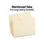 Staples 100% Recycled Reinforced File Folders, 1/3-Cut Tab, Letter Size, Manila, 50/Box (ST452830/452830)~#|#~817C5F61-DEA6-4DC9-A21F5BCCF9B0AB36_sc7