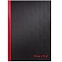 Black N' Red Black n' Red 1-Subject Professional Notebooks, 8.25" x 11.75", Wide Ruled, 96 Sheets, Black (JDK-D66174)~#|#~sp41688389_sc7