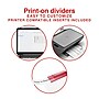 Staples Large Tab Insertable Paper Dividers, Assorted Colors, 5-Tabs (13489/11121)~#|#~818E38E1-2B7D-4837-B846B82A0BBBE2EA_sc7