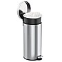 iTouchless SoftStep Round Stainless Steel Step Trash Can with Hinged Lid, 7.93 Gallon (IP08RSS)~#|#~819AF528-CB86-4ABB-91930BD3EB42C6FB_sc7