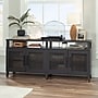 Sauder Tiffin Line Credenza TV Stand, Screens up to 65", Raven Oak (433576)~#|#~81A50207-F67A-4019-A74F842F3344B395_sc7